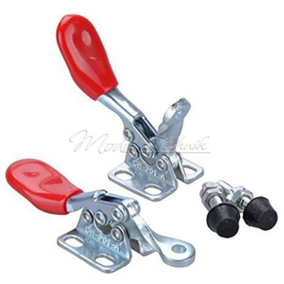 2pcs Fast Manual Toggle Clamp GH-201A 201-A Quick Release Horizontal Clamp Hand