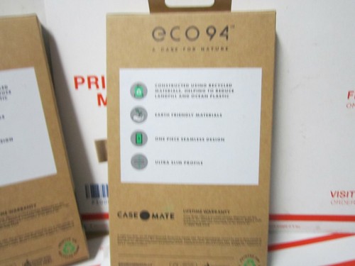 Eco94 by Case-Mate Eco-Clear Cases for Apple iPhone 12 mini Black (2 Pack) ,S2 - 第 5/12 張圖片