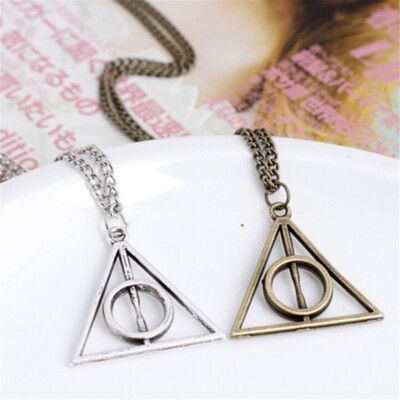 Harry Potter 3D Metallstift Mit Heiligtümer-des-Todes-Anhänger – Offizielles Lizenzprodukt