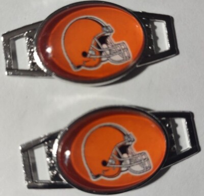 NFL Paracord Shoelace Oval Charms Bracelet Pair New Pick your team Shoes LOGO