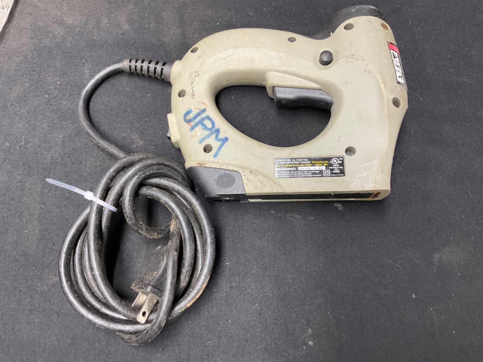 Task force 18 Gauge  Brad Nailer Electric ET50CT12V 9/16 Inc