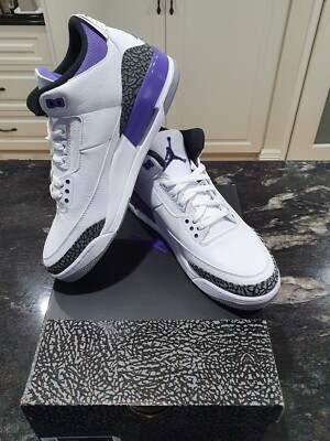 Size 12.5 - Jordan 3 Retro Mid Dark Iris for sale online | eBay
