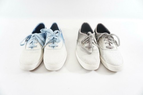 sparkly blue keds