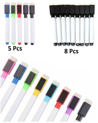 Vikas Non Magnetic White Board Duster &ndash; Black Color | Comfortable Grip &amp; Clean Erase | Erase