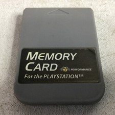 Sony Playstation 1 Memory Card by Performance