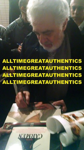 PLACIDO DOMINGO SIGNIERT 3 TENÖRE OPERNSÄNGER 8x10 FOTO BEWEIS BECKETT COA BAS - Bild 2 von 2