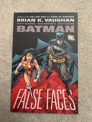 Batman: Falsche Gesichter Brian K Vaughn Taschenbuch BRANDNEU