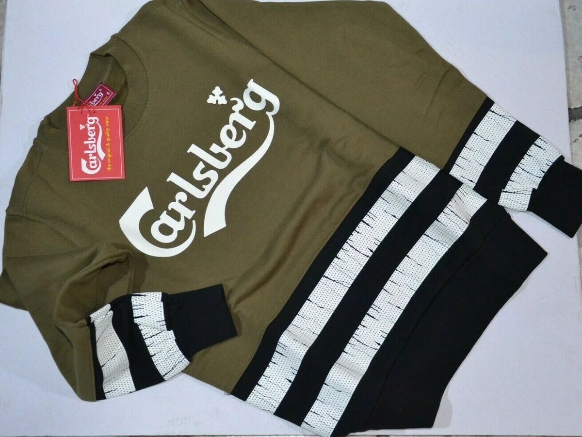 T-shirt Carlsberg Vert Acide - Taille S - Occasion Très Bon état