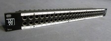 * Kings 7500-3 2x26 1ru Dual Digital Video Audio Patch Bay Panel