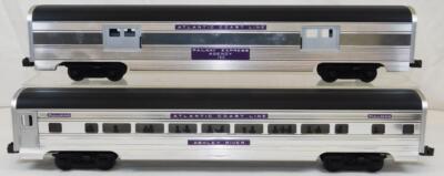 MTH MT 20-6501 Atlantic Coast Line 5Car 70' PLATED Aluminum