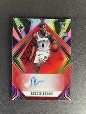 Reggie Perry 2020 Phoenix ROOKIE AUTO Red Prizm parallel ships PWE