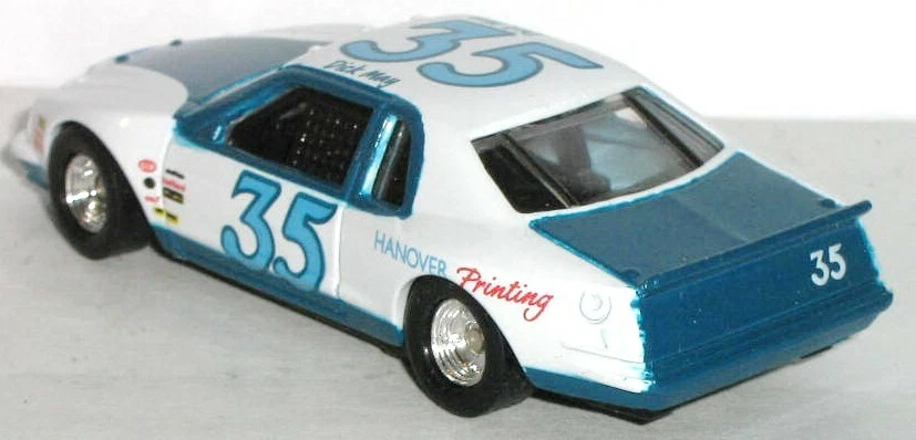 1/64 = Nascar = RCCA / DICK MAY #35 / 1986 FORD THUNDERBIRD neumático de goma coche Foto 2 de 3