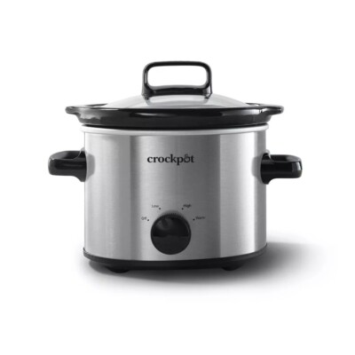 Crock-Pot 2qt Manual Slow Cooker - Stainless Steel