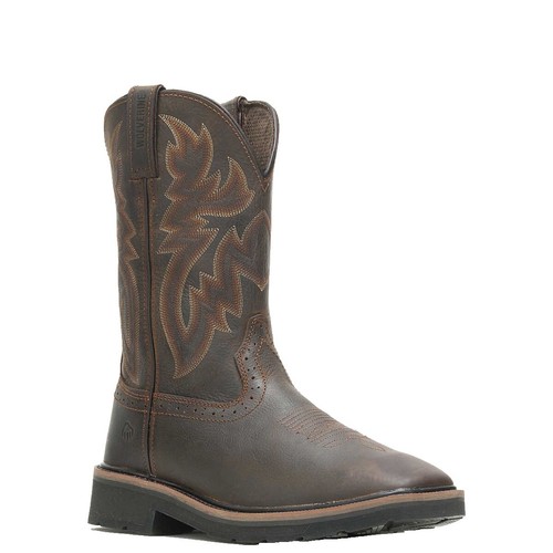 Wolverine Manawa Mens leather work boots sz 10M oil  display picture 2