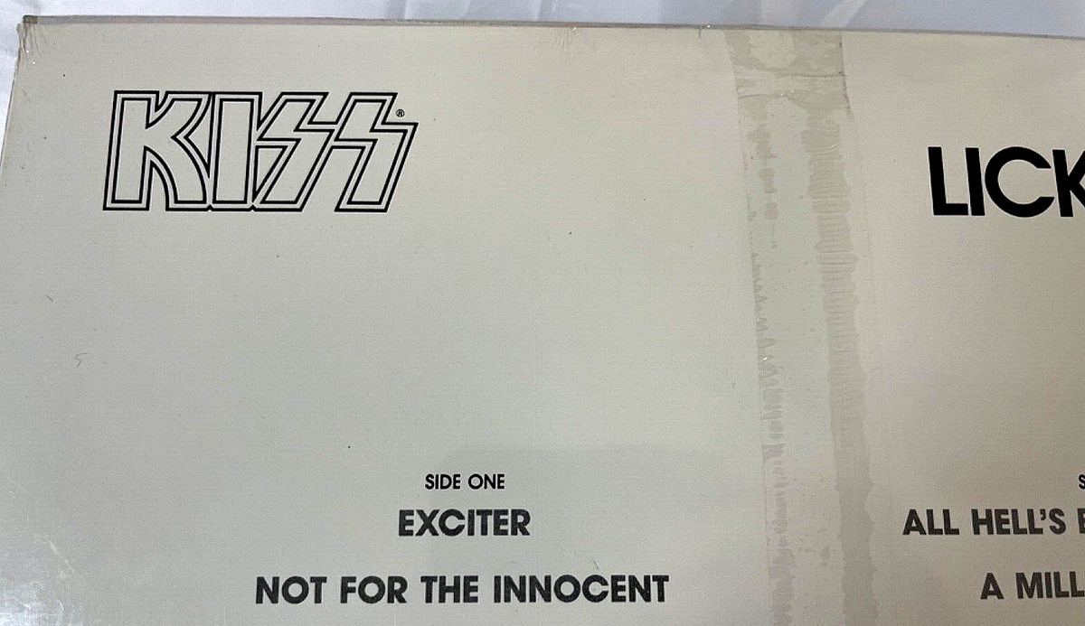KISS Lick It Up LP Vinyl Original SEALED 501 1983 release Eric