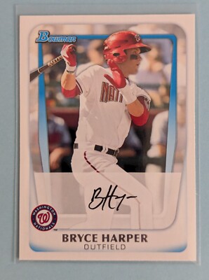 2011 Bowman Prospects #BP1 Bryce Harper - Phillies, Nationals | eBay