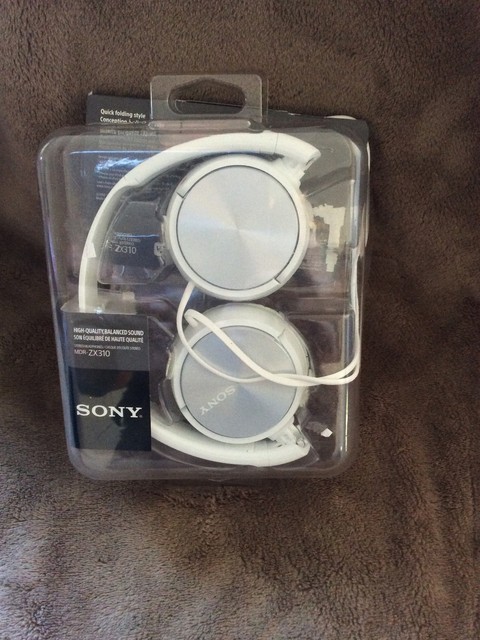 Sony MDR-ZX310AP Black Over the Ear Stereo Headset for sale online | eBay