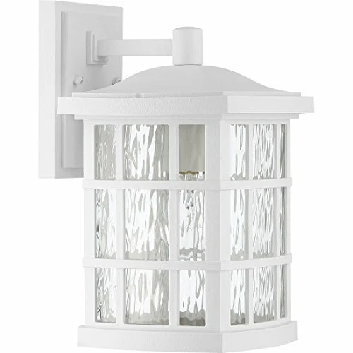 Quoizel SNN8408W 1-Light Stonington Outdoor Lantern in Fresco - Picture 2 of 7