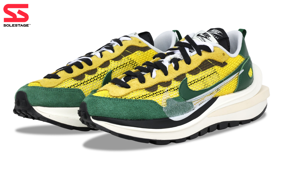 Nike Vaporwaffle x Sacai Tour Yellow Stadium Green (CV1363-700
