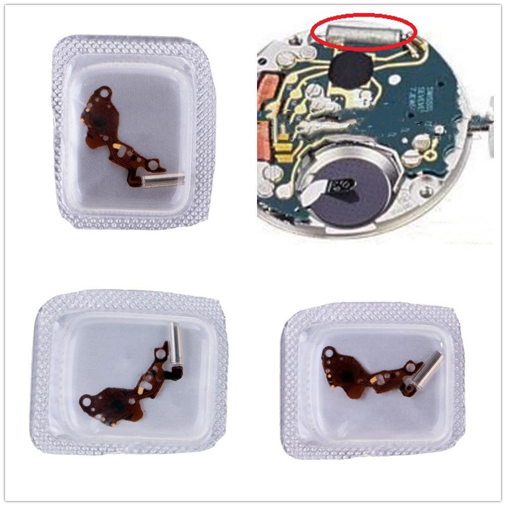 Replacement Quartz Watch Circuit Board with Coil for VX3JE Movement Repair