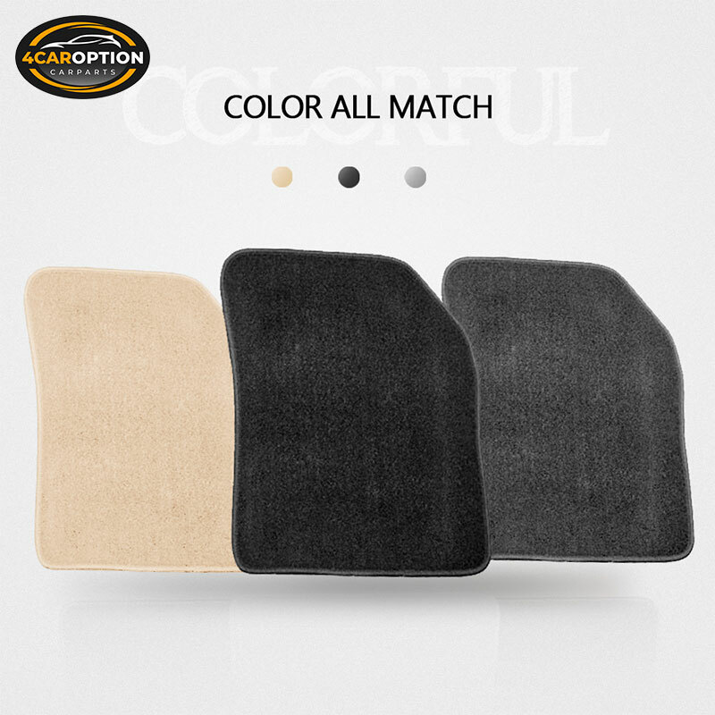 Fits 0815 Scion xB 4Dr Floor Mats Carpet Front & Rear Nylon Black 4PC