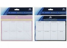 Weekly Planner To do Notes  - Tear Off Planner 52 Sheets - 1 year - 1 or 2 pads
