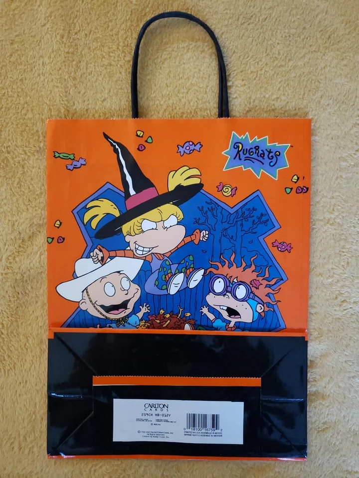 Bolsas de dulces Nickelodeon Rugrats Vintage 1998 Halloween Truco o trato (2) Foto 3 de 4