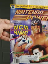 VINTAGE NINTENDO POWER MAGAZINE VOL.105/ FEB.1998 WCW Vs.NWO : WORLD TOUR