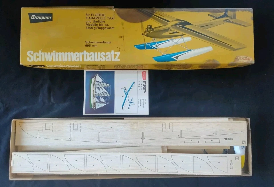 Graupner Hobby RC Model Floride Caravelle Taxi Nr.123 Vintage - Imagen 2 de 4