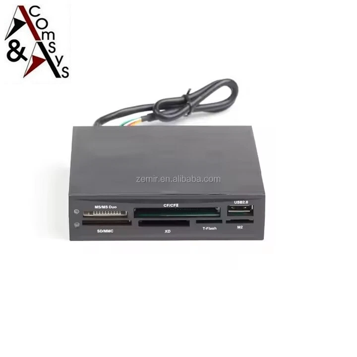 3.5" PC Gehäuse Frontpanel Einbau Intern Kartenlesegerät + USB Cardreader - Bild 2 von 4