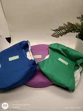 3 Wegreeco Small Washable Reusable Male Dog Belly Bands Wraps Purple Blue Green