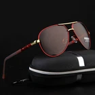 Aluminium Mens Polarized Photochromic Sunglasses UV400 Men Pilot Driving Glasses