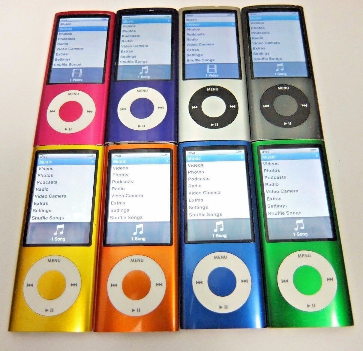 Apple iPod Nano 5th Generation 8, 16 GB - 60 Day Warranty Brand new  battery! - Helia Beer Co