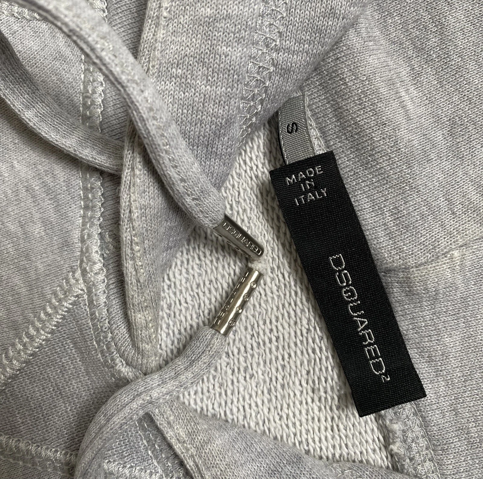 DSQUARED2 P W 2009 GLAM S DANCE FELPA CON CAPPUCCIO GIACCA MAGLIONE GIACCA FELPA pullover