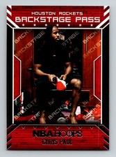 2018-19 Panini NBA Hoops Back Stage Pass Chris Paul #BSP-10