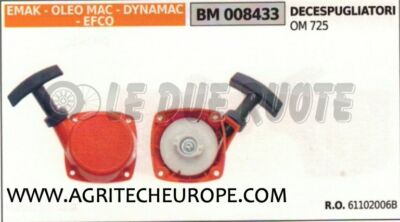 61102006B Complete Starter Assembly Brush Cutter Efco Oleo Mac 725