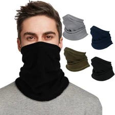 Thermal Neck Warmer Gaiter Windproof Fleece Ski Face Masks Scraf Outdoor Cycling