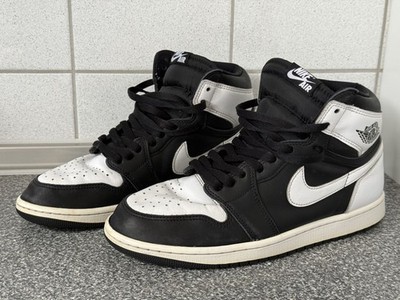 NIKE AIR JORDAN 1 RETRO HIGH OG BLACK/WHITE DZ5485-010 2023 US 11 EUR 45