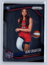 2025 2025 Panini Prizm WNBA Kiki Iriafen Washington Mystics # WNBA