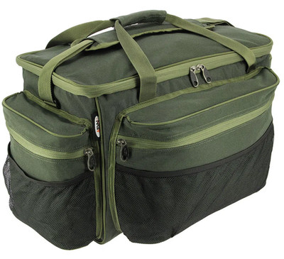 NGT Fishing Carryall Tackle Bag Large 093 Holdall Karpfen 3 Netztaschen