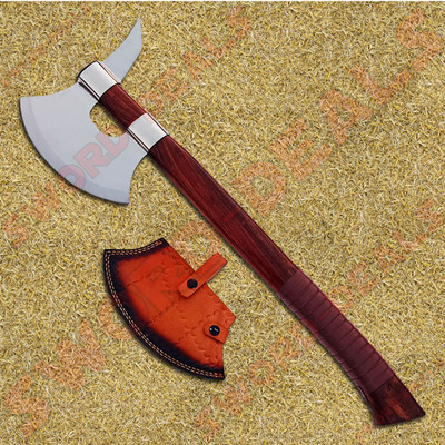 Conan The Barbarian Axe with Leather Sheath