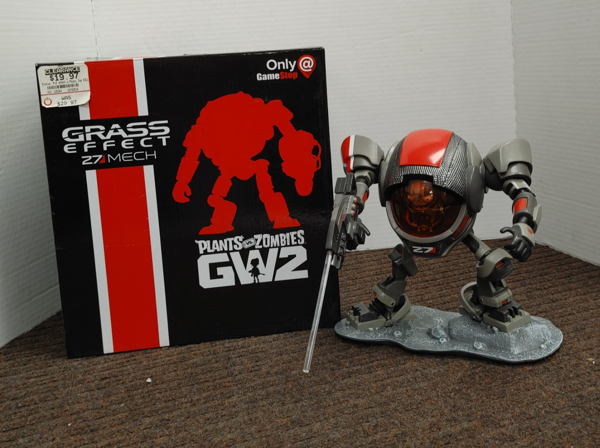 Plants VS Zombies Garden Warfare 2 Grass Effect Z7 Mech Statue