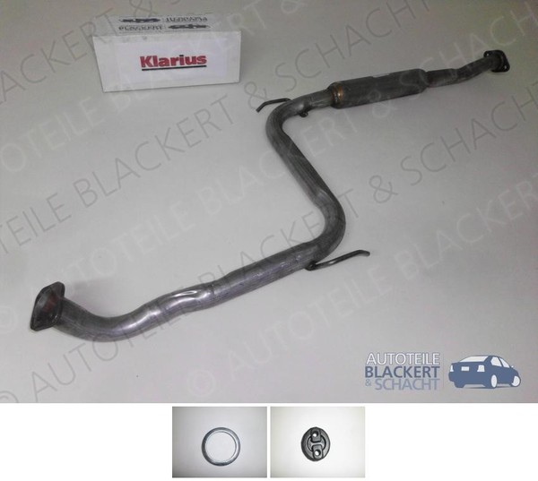 Auspuff Mitteltopf + Anbauteile für Toyota Celica 1.6 + 2.0 + GT 1985-1989-image