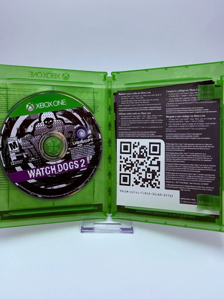 Watch Dogs 2 Xbox One Multiplayer Open World CIB Complete - Image 3 of 4