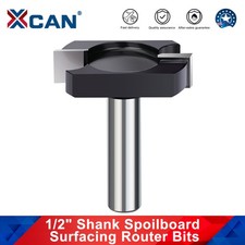 CNC 1/2'' Shank Spoilboard Surfacing Router Bits 2T Slab Flattening Router Bit