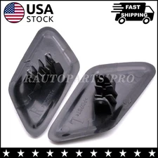 1Pair Front Headlight Washer Nozzle Cover Cap 39863927 for Volvo C30 2010-2013