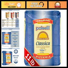 Harina Extra Fina Doble Cero 11 libras - Pizza Napolitana, Pan, Pasta, Todo Natura