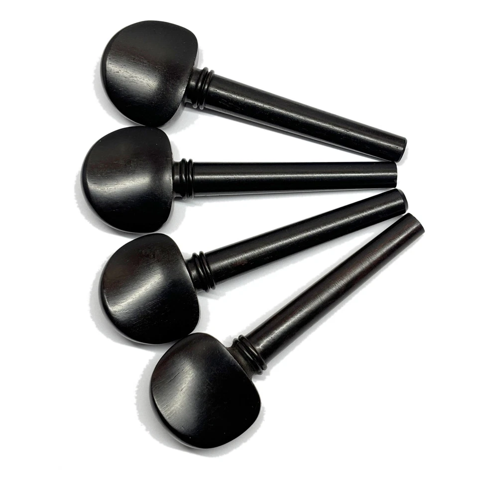 Cello Ebony Pegs Peg fit 4/4 Size String Accessory w/ Parisan Eye Full Size - Image 3 of 4