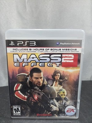 Mass Effect 2 Sony PlayStation 3 PS3 CIB Complete In Box Tested And Working 