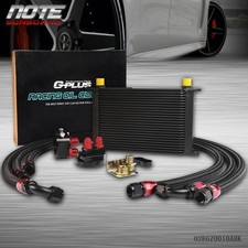 Universal 25 Row 10an Aluminum Engine Oil Cooler Filter Relocation Kit Universal 25 Row 10an Aluminum Engine Oil Cooler Filter Relocation Kit